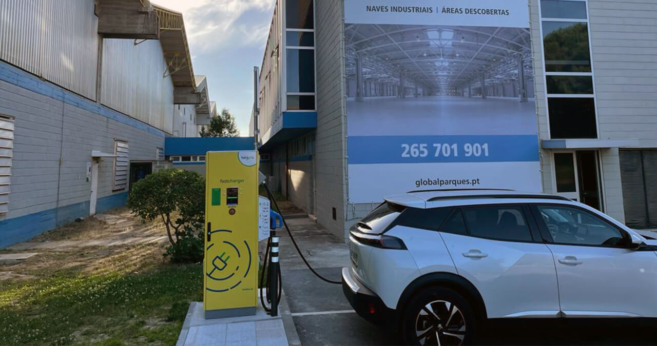 electric chargers at aicep setubal