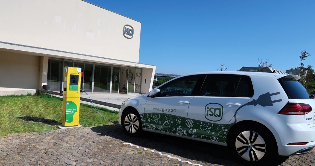 electric chargers in isq tagus parque